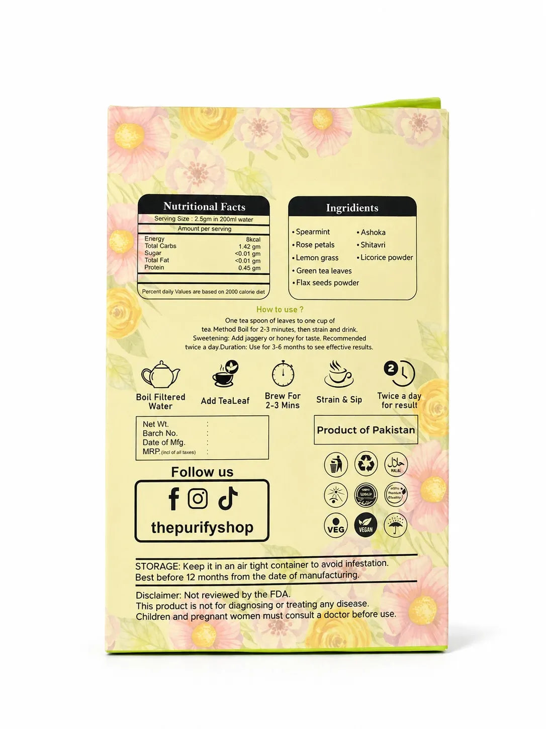 Periods Care Tea